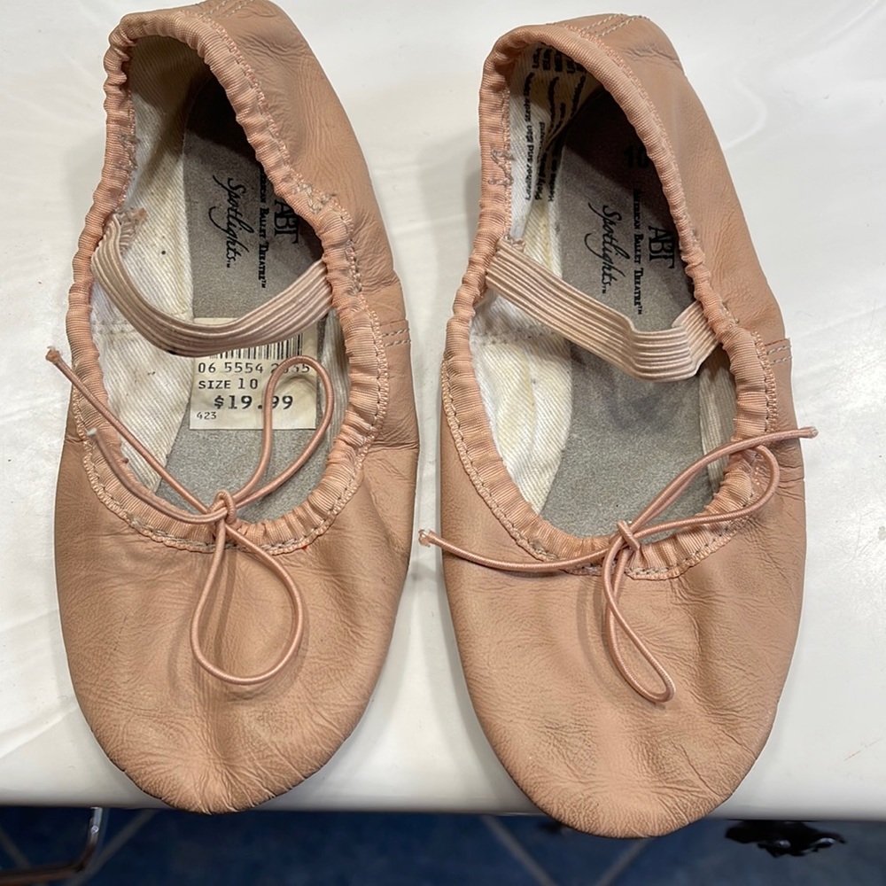 American Ballet Theatre Spotlight Ballet pink slippers shoes